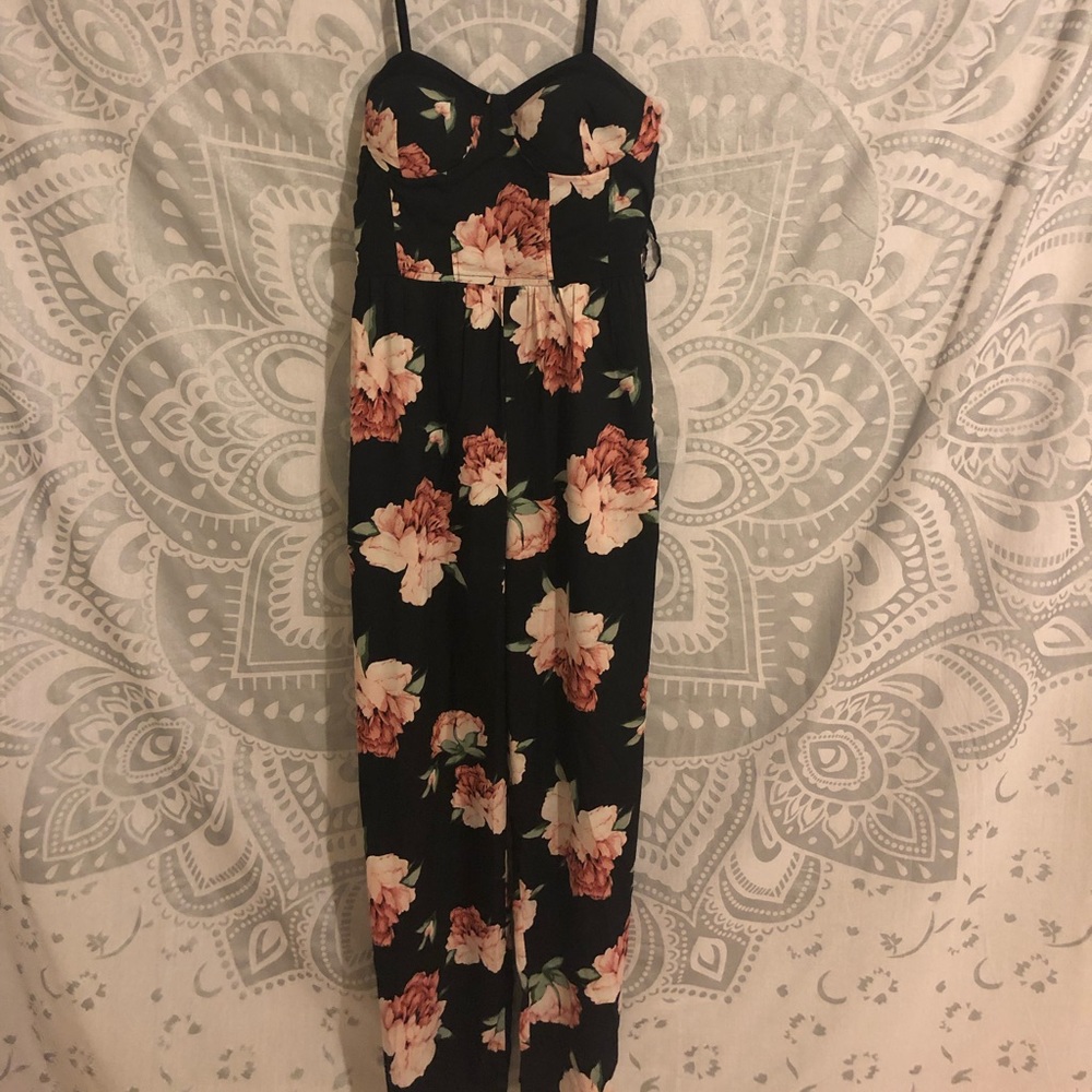 Floral jumpsuit
